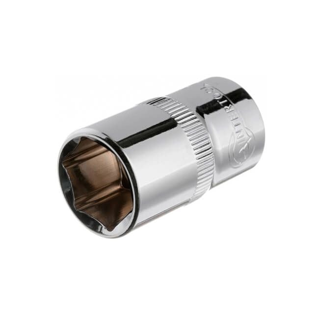 Головка шестигранная 1/2" 16мм * 38мм, Cr-V ЕТ-0016
