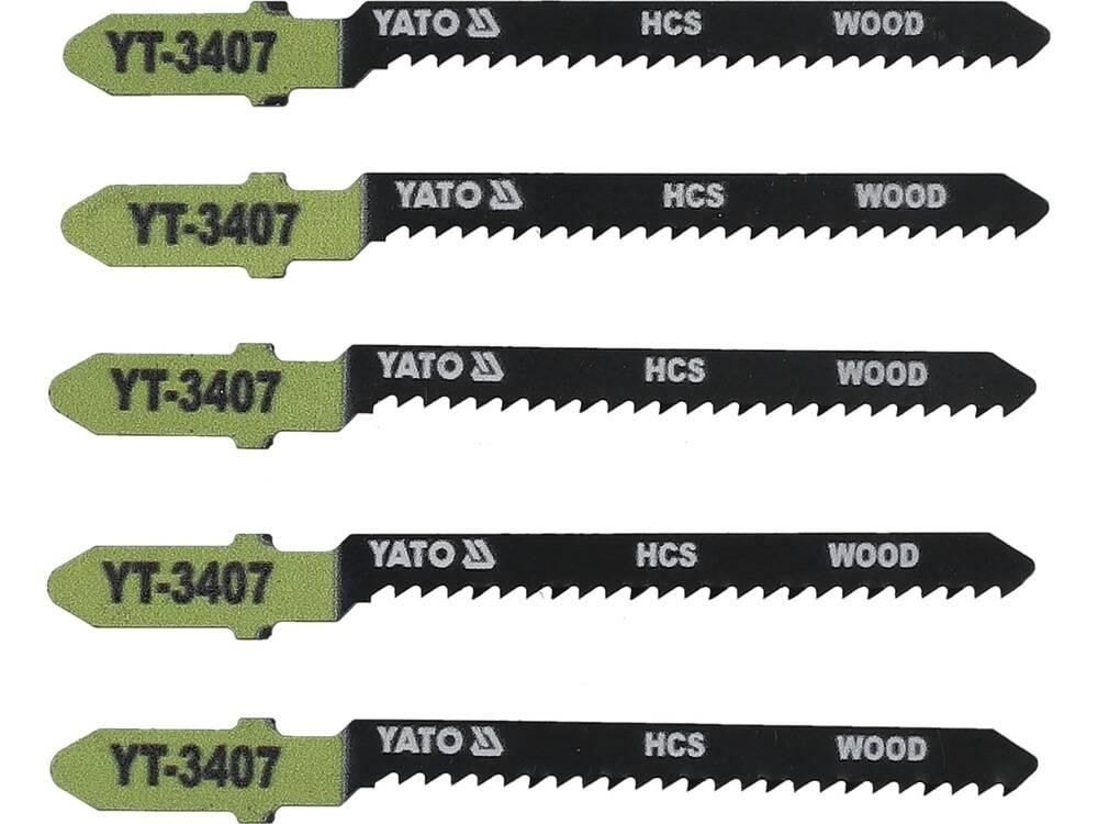 Полотно для електролобзика(дерево) YATO, l=75мм, 13TPI YT-3407