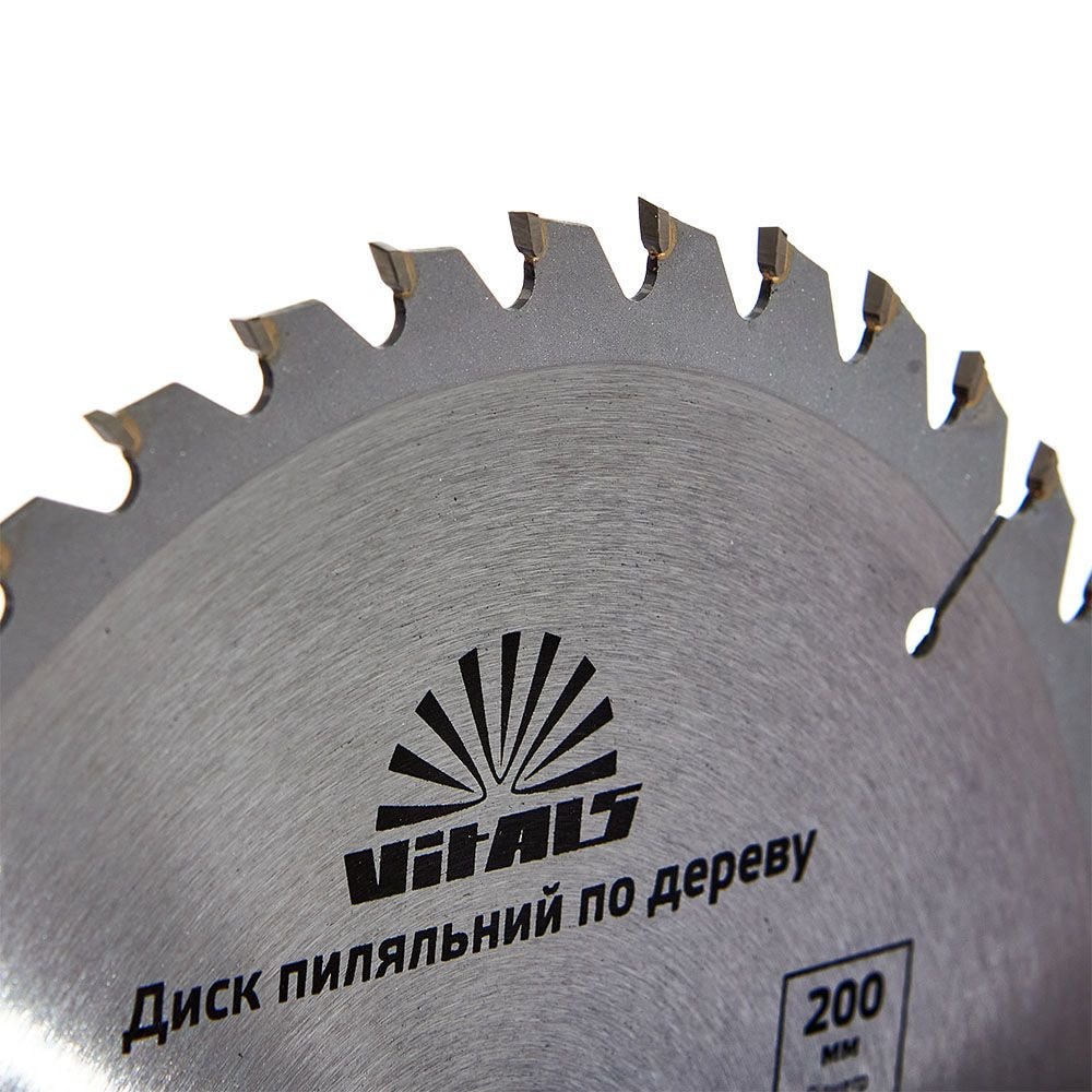 Диск пильний Vitals по дереву 200x32/30/25.4, ATB 40 168138