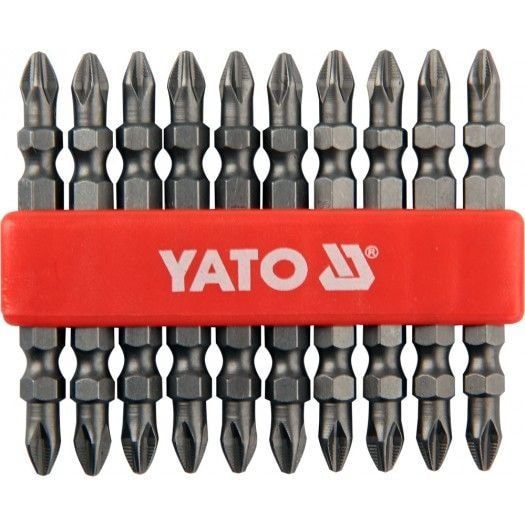 Насадка викруткова YATO : "TORX", T27, квадрат 1/4", L= 25 мм. уп. 10 шт.