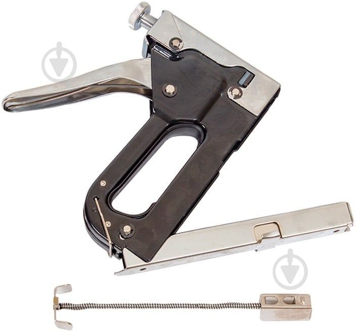 Степлер метал. з регулюв. для скоб h= 4-14 мм 71050