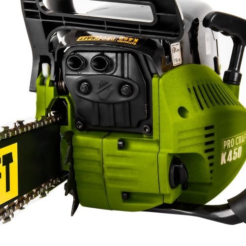 Бензопила PRO-CRAFT K450 (шина +ланцюг 45, шина +ланцюг 40) 2020 604501