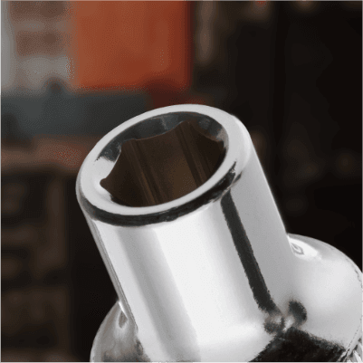 Головка шестигранна 1/2" 10 мм * 38мм, Cr-V. STORM ET-0010