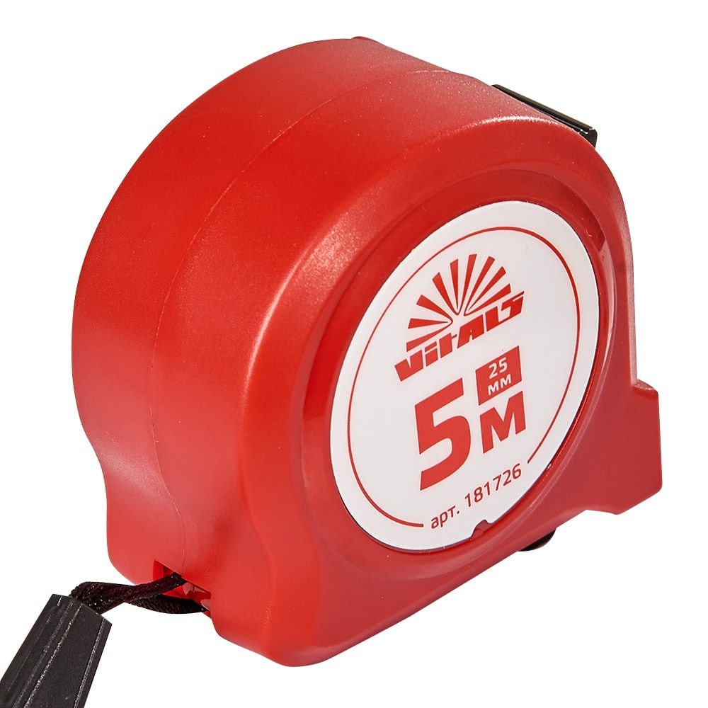 Рулетка 5 м x 25 мм Vitals 181726
