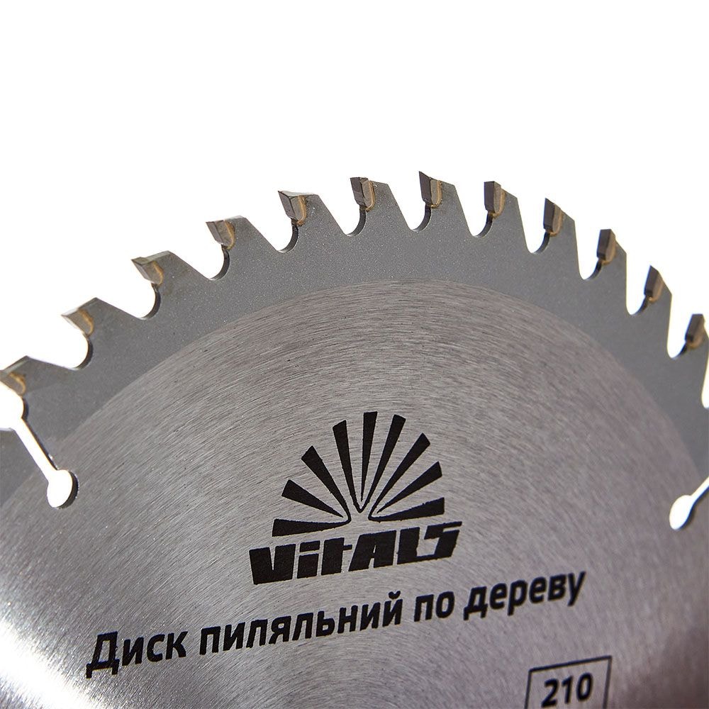 Диск пильний Vitals по дереву 210x30/25.4/20, ATB 50 168139