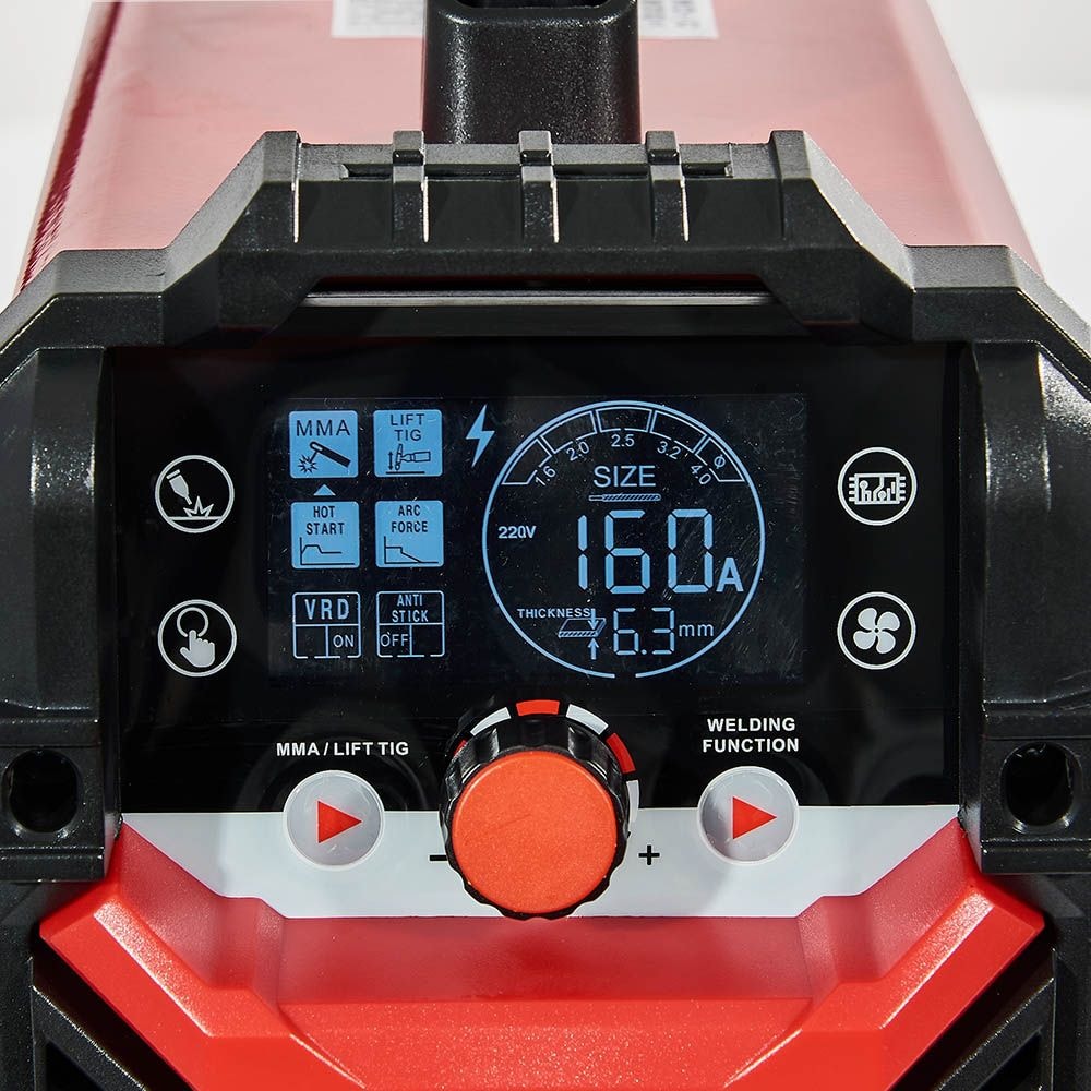 Зварювальний апарат Vitals ММА-1600 LCD 193751