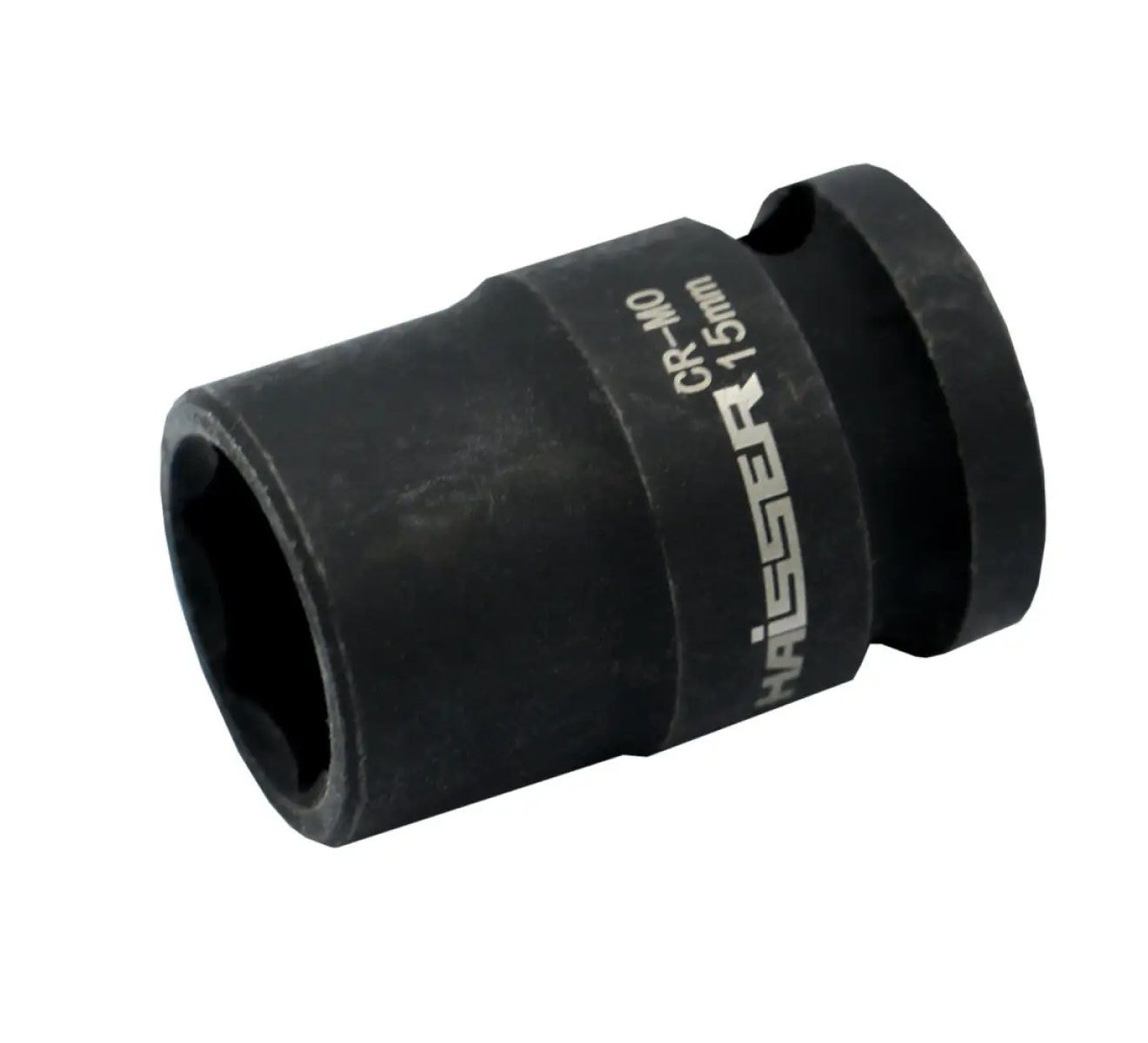 Головка ударна шестигранна 1/2" фосфатована матова 15ммx38.5мм HAISSER 117556