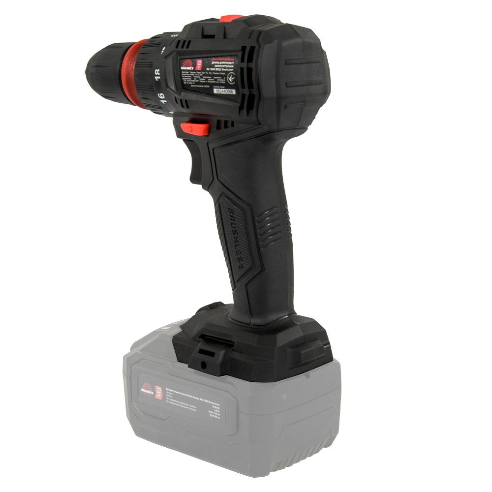 Дриль-шуруповерт акумуляторний Vitals Professional AU 1840 BSQC SmartLine+ 212052