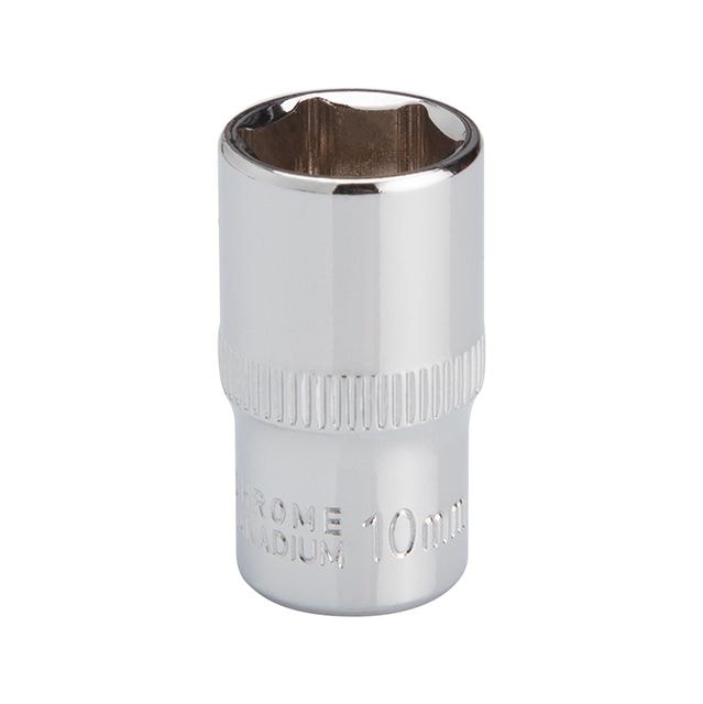 Головка шестигранна 1/4" , 10 мм, Cr-V. STORM IN-ET-0440