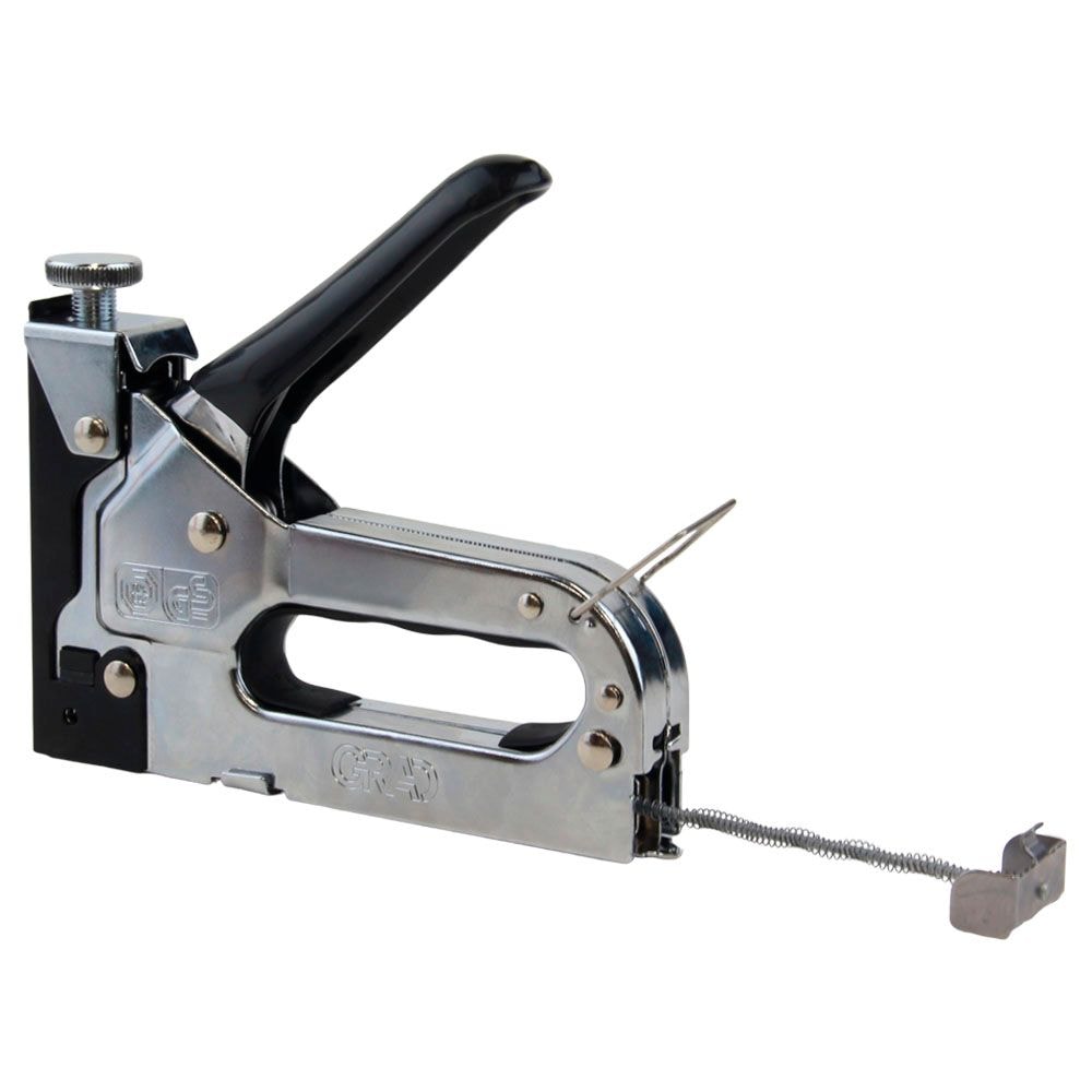 Степлер з регулятором для скоб 4-14мм (хром) Grad 2821125