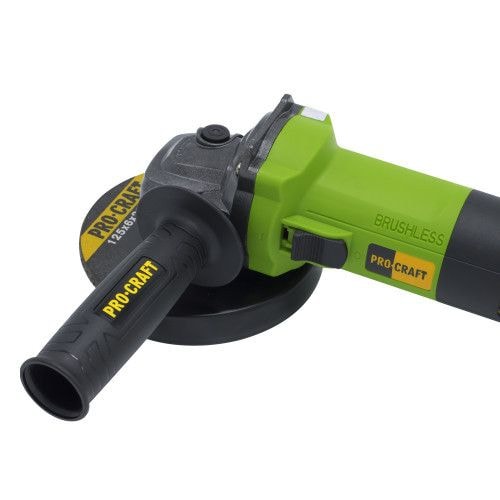 Шліфмашина кутова PRO-CRAFT PW-125/1550 (безщіткова) 015502