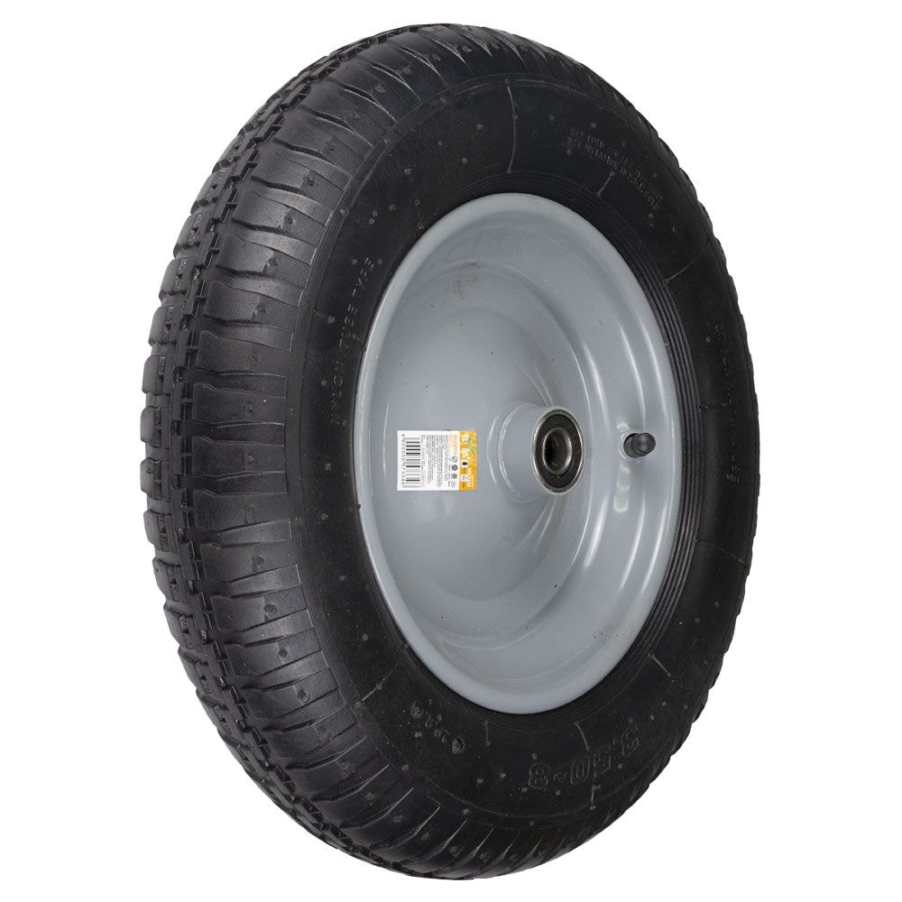 Колесо для тачки пневматичне 14" (3.00/3.25-8) 360?85мм вісь O16мм довжина 90мм 5057334