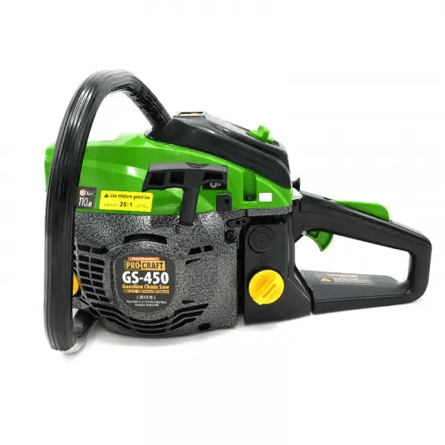 Набір Бензопила GS-450 + Олива 2T 1л + Олива для ланц. 1л.