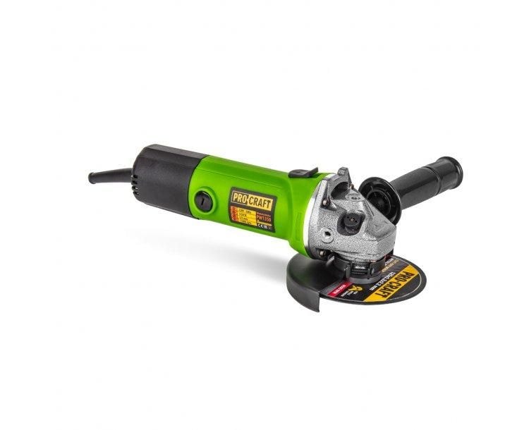 Шліфмашина кутова PRO-CRAFT PW-125/1350E 013504