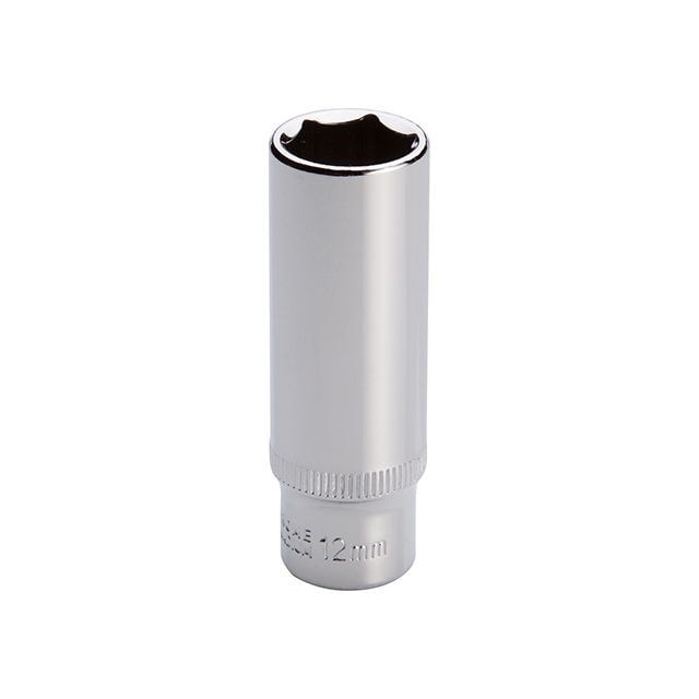 Головка шестигранна подовжена 1/4", 12?50 мм, Cr-V, STORM ET-0462