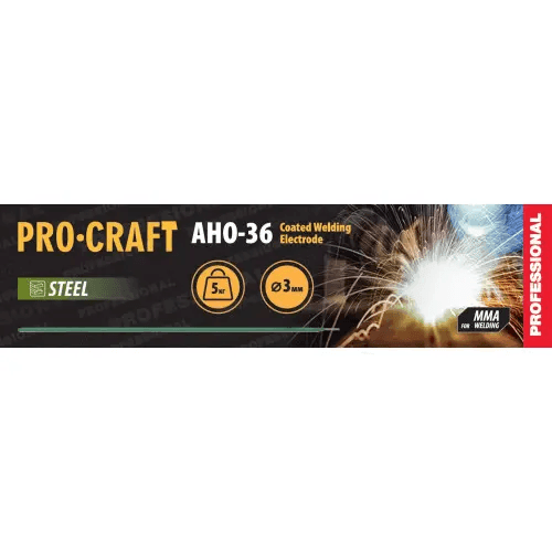 Електроди PROCRAFT Д-3,0 5 кг 241885