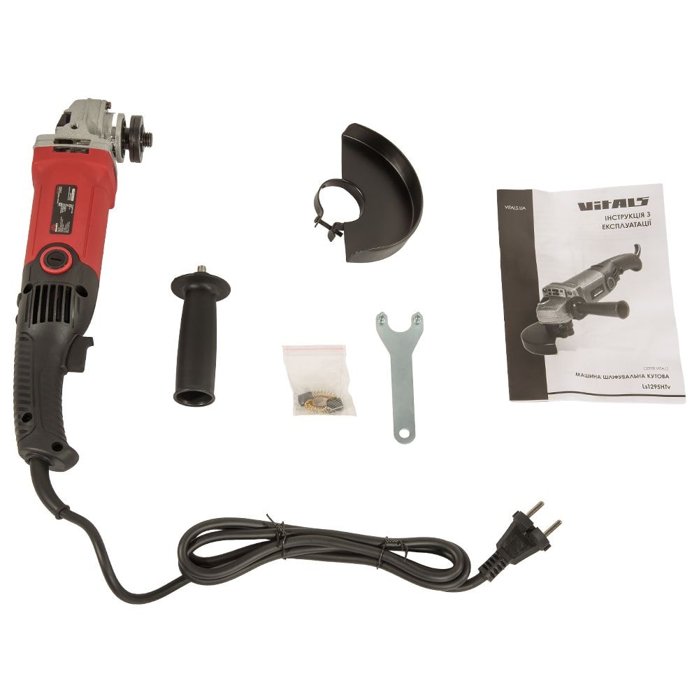 Машина шліфувальна кутова Vitals Ls 1295HTv 230483