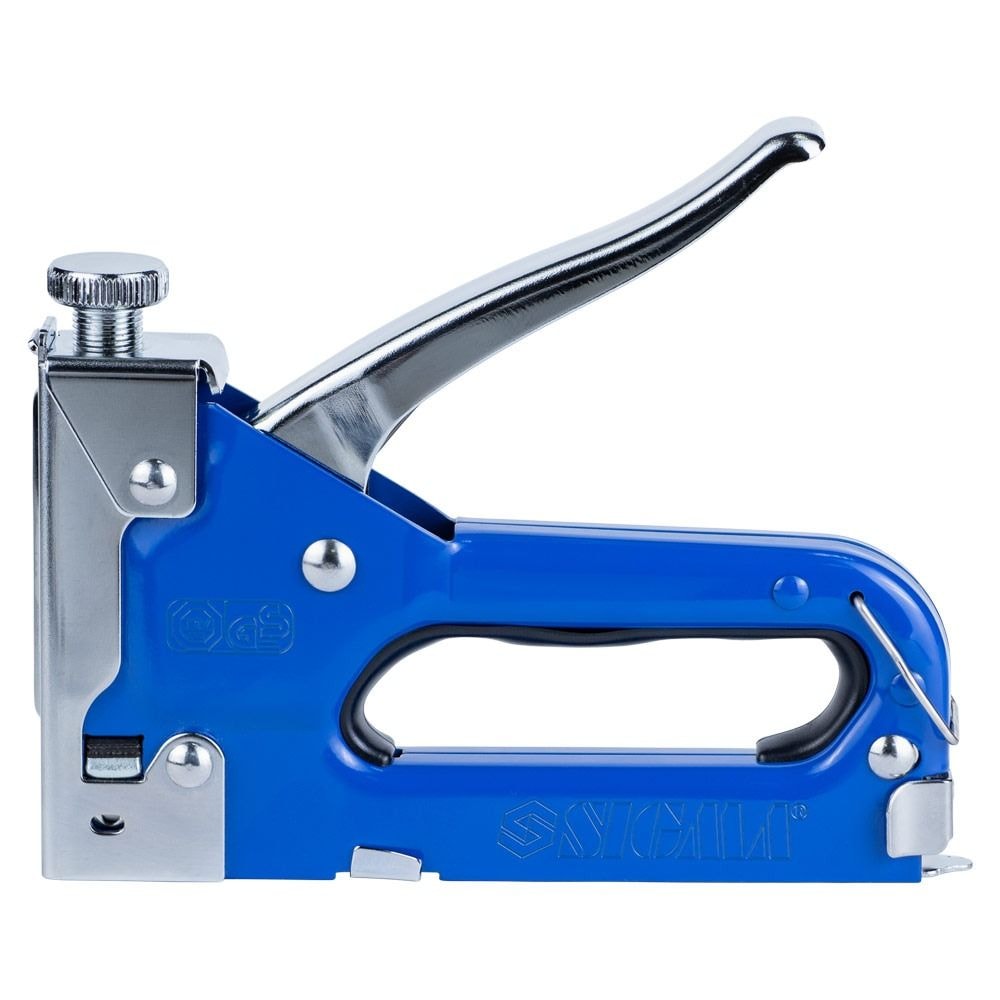 Степлер з регулятором для скоб 4-14мм (синій) 2821011