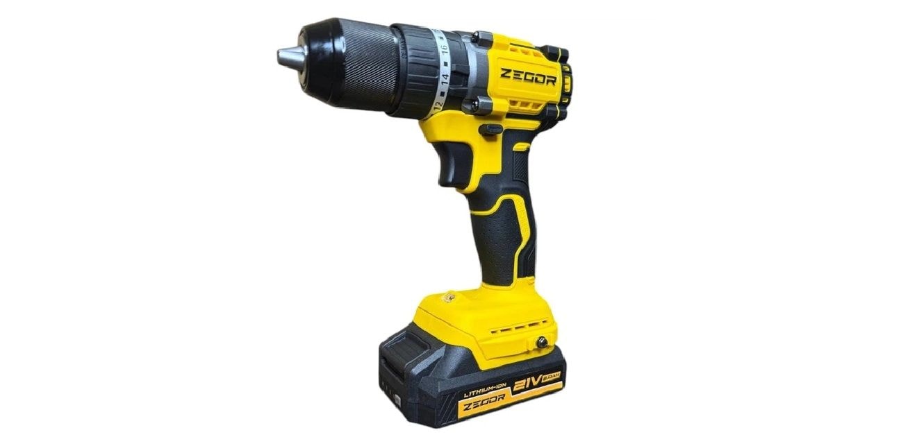 Шуруповерт акумуляторний CDP-21BL (ZEGOR) 3892