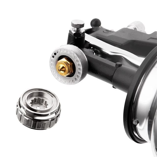 Фарбопульт пневматичний НР, форсунка: 1,5 мм, нижній металевий бачок: 1000мл, 5 бар PT-0211