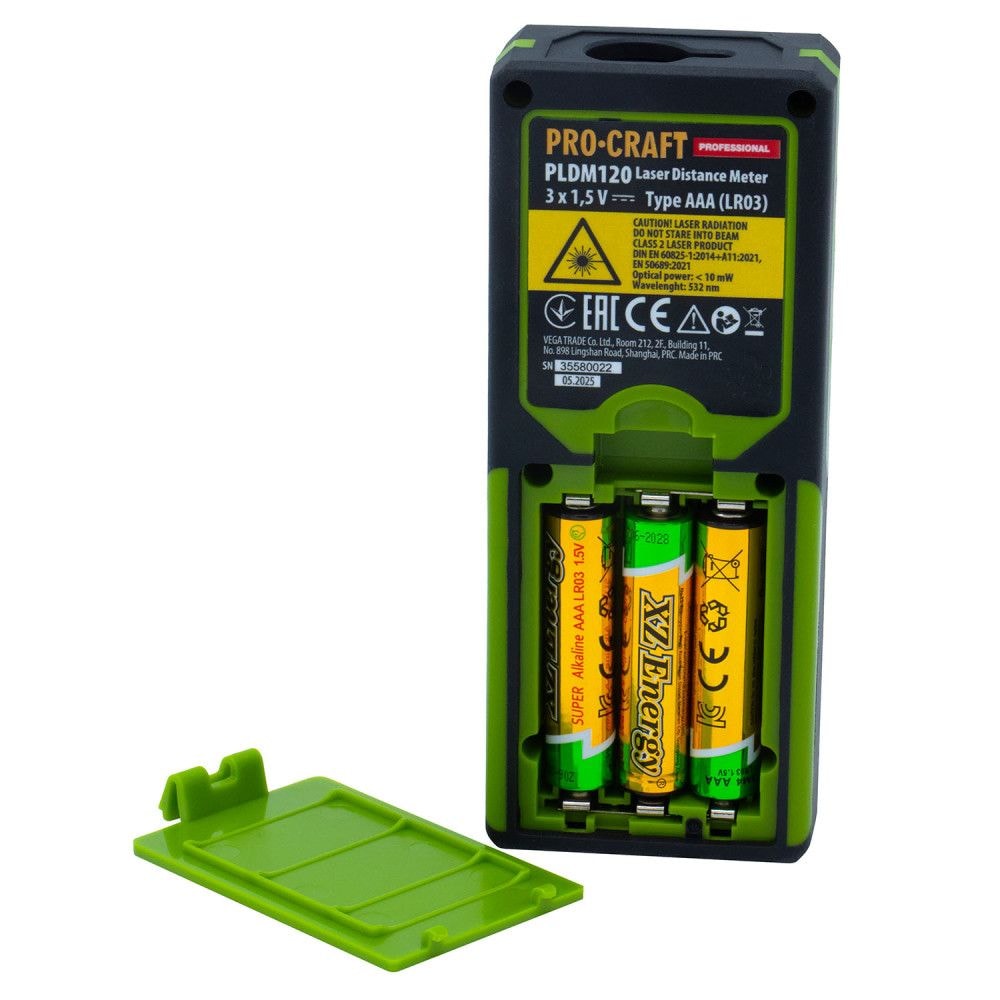Лазерний далекомір PRO-CRAFT PLDM-120 000120