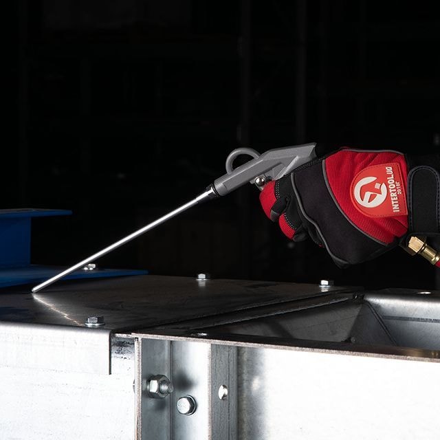 Пістолет продувний, насадка: 25, 210 мм PT-0801