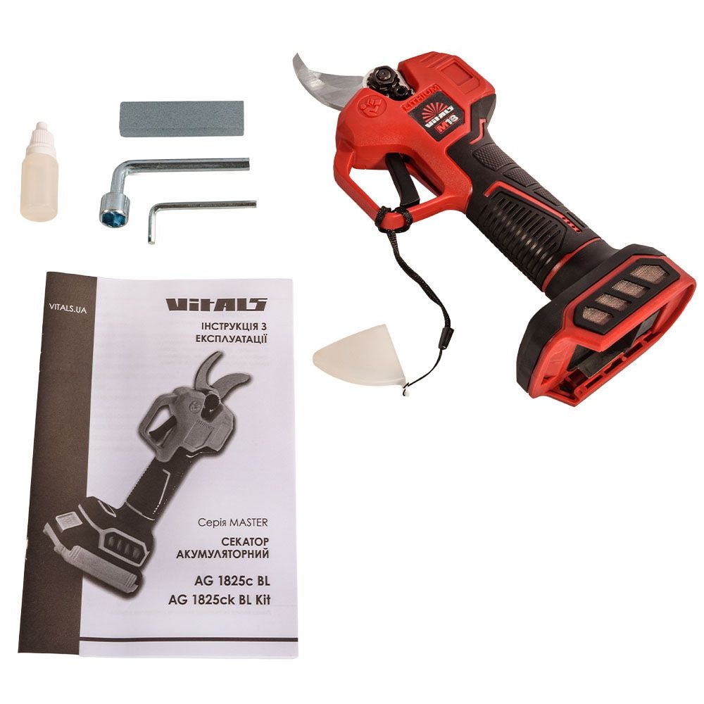 Секатор акумуляторний Vitals Master AG 1825c BL 235296