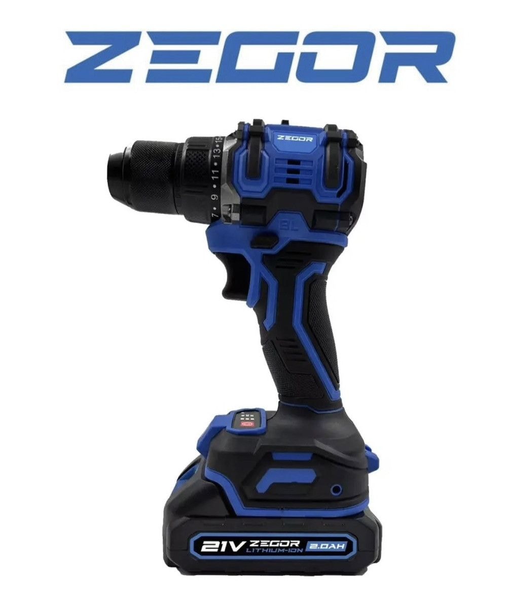 Шуруповерт акумуляторний CDD-21BLH (ZEGOR) 4296