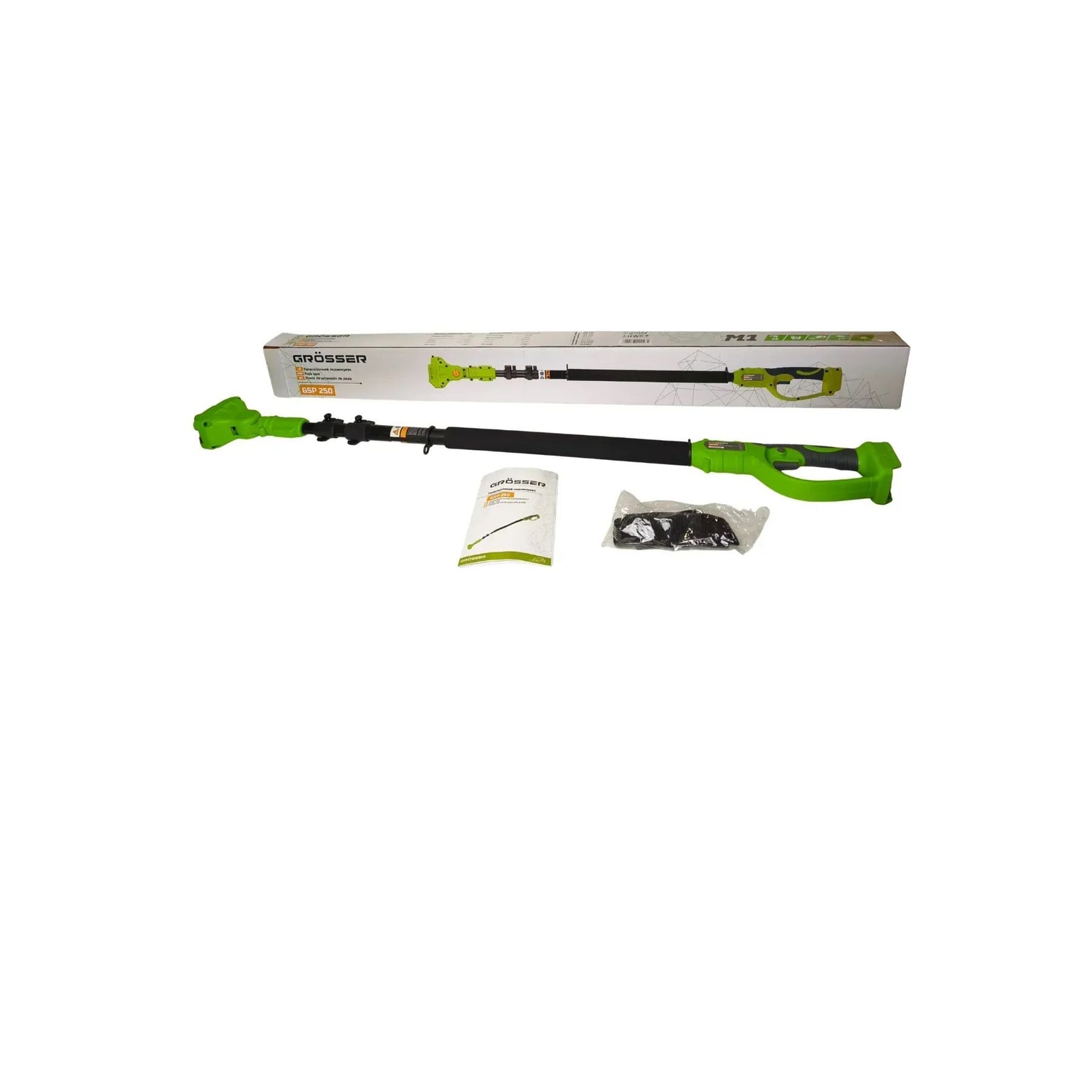 Подовжувач GSP 250 Grosser телескопічний, 1,3-2,5м, д32/1мм, 1,6кг G0232