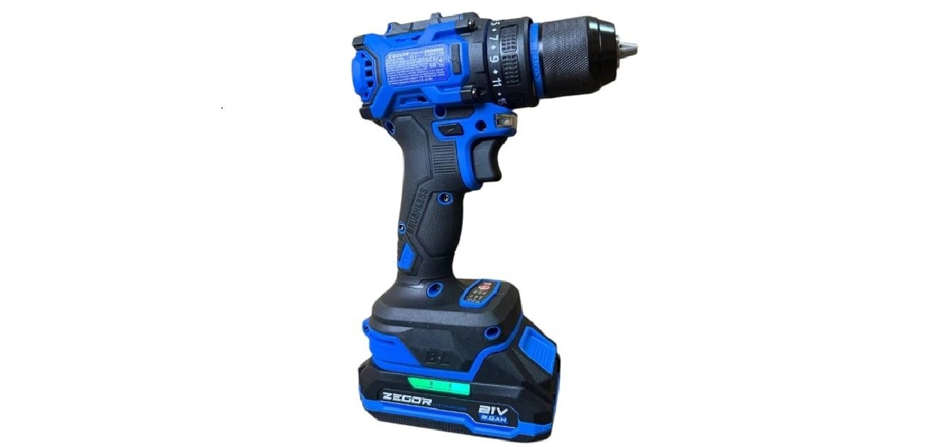 Шуруповерт акумуляторний CDAX-21BL (ZEGOR) 4110
