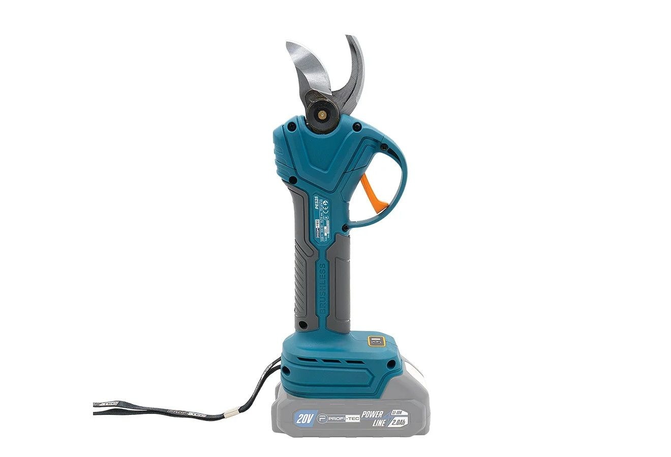 Акумуляторний секатор PROFI-TEC PES25 1хPT2020MP, зарядний BC15V, коробка 007644