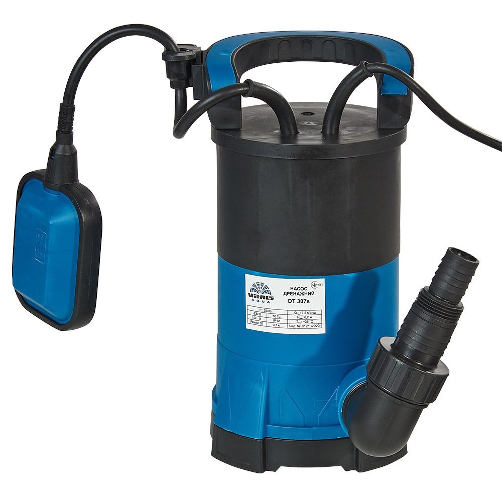 Насос заглибний дренажний Vitals Aqua DT 307s 47607