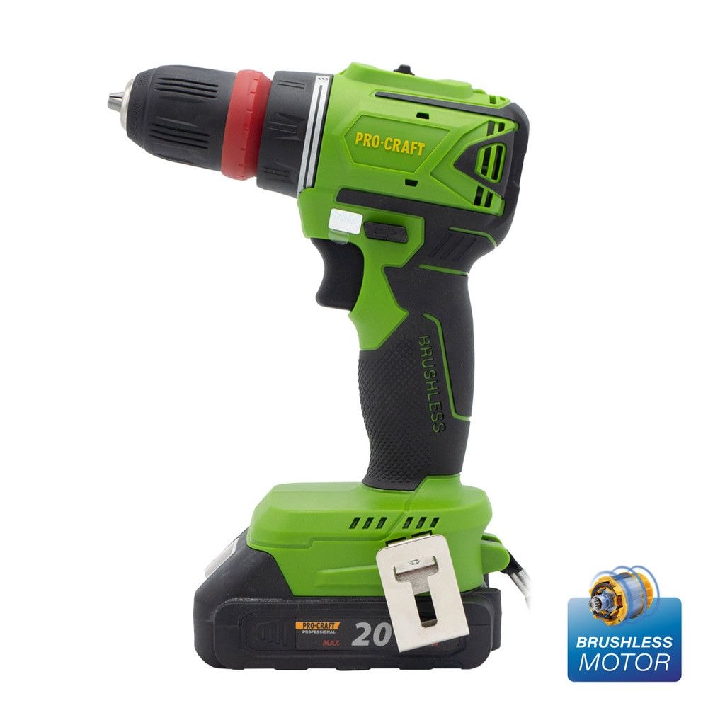 Шуруповерт ак. Procraft PA-18LiN DFR (безщітковий) (1 АКБ та з/п) 001813