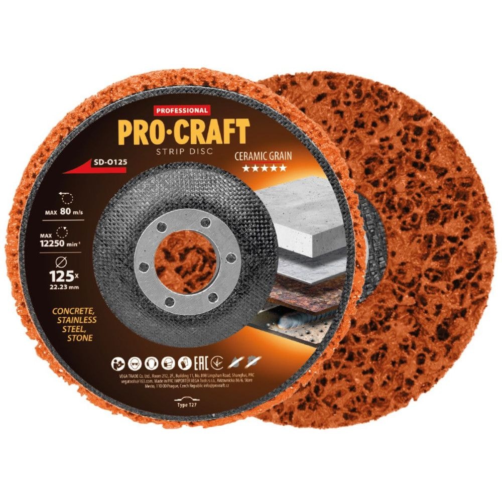 Диск зачисний кораловий PROCRAFT SD-O125 SDO125