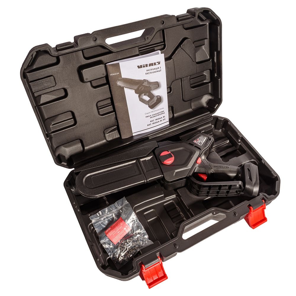 Пила ланцюгова акумуляторна Vitals Professional AKZ 1820ak BL 237653