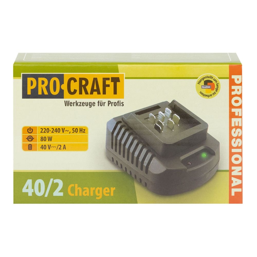 Зарядний пристрій PRO-CRAFT 40/2 (для АКБ 20/40) 030047
