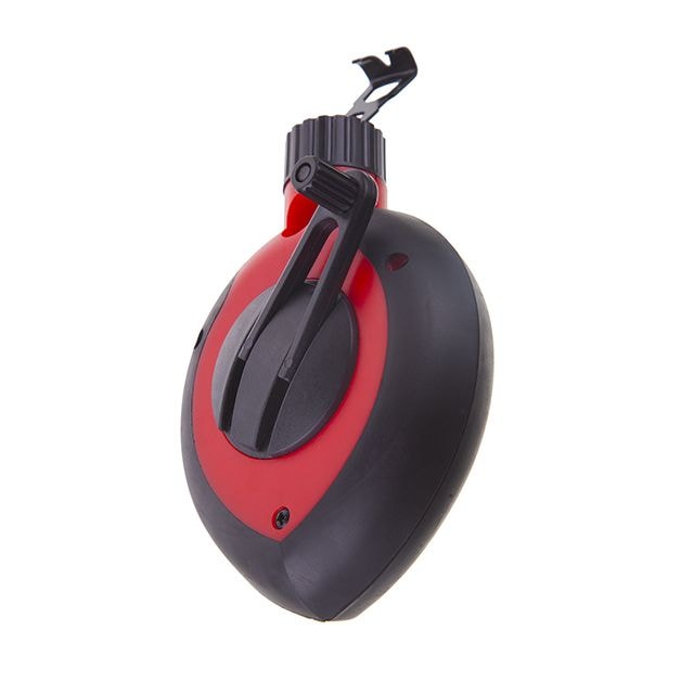 Шнур розмічальний 30 м з коректором, крейда 120 г (синя) MT-2506