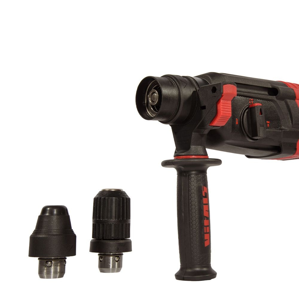 Перфоратор Vitals Master Ra 2680BNavsq 800 Вт, 3 Дж, SDS-Plus, 3 режими роботи, кейс 243913