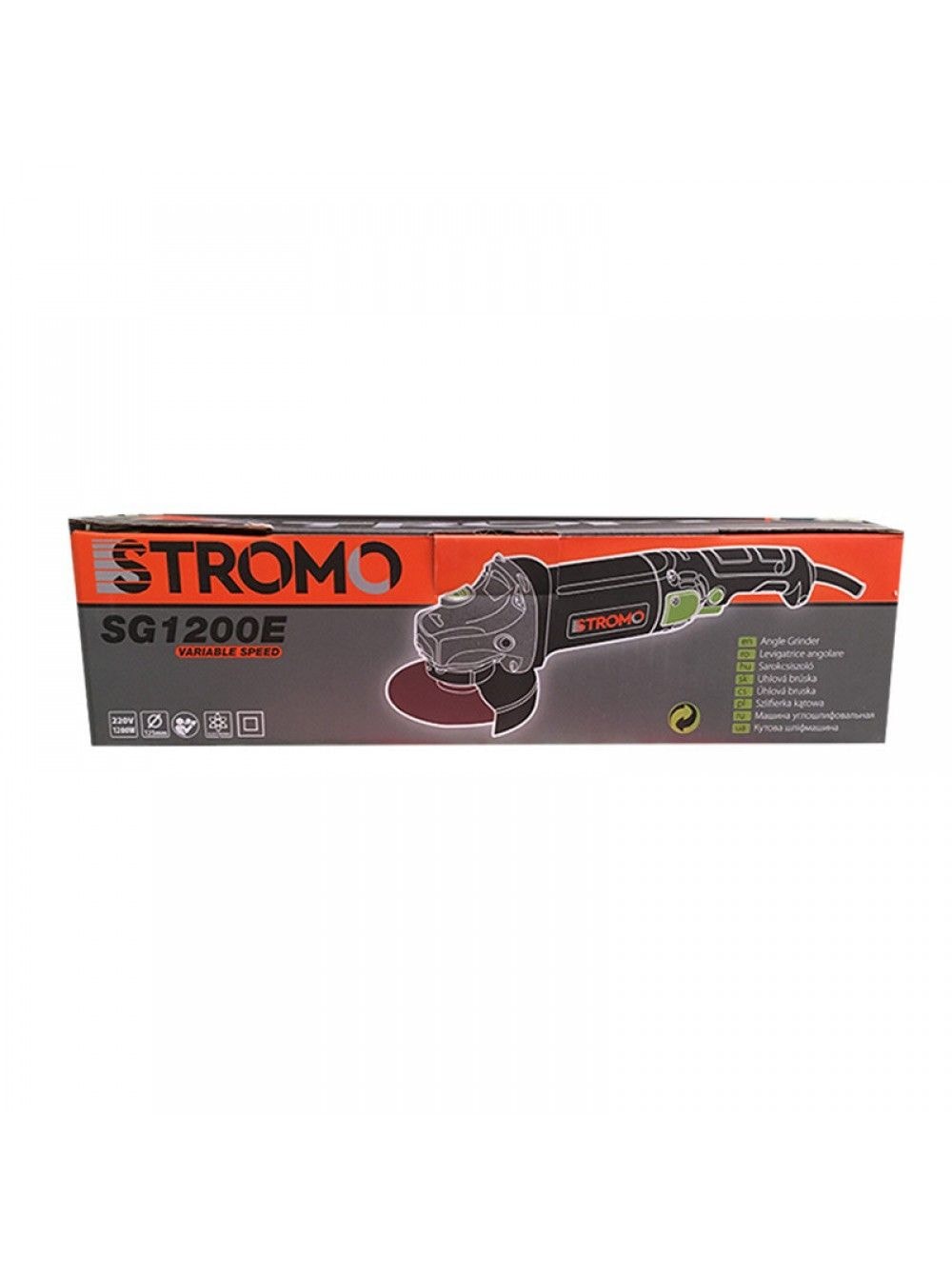 Шліфмашина кутова STROMO SG-1200E 212002
