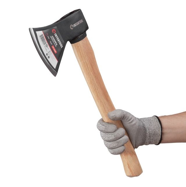 Сокира 1000 г, ручка з ясена, 48-57 HRC HT-0258