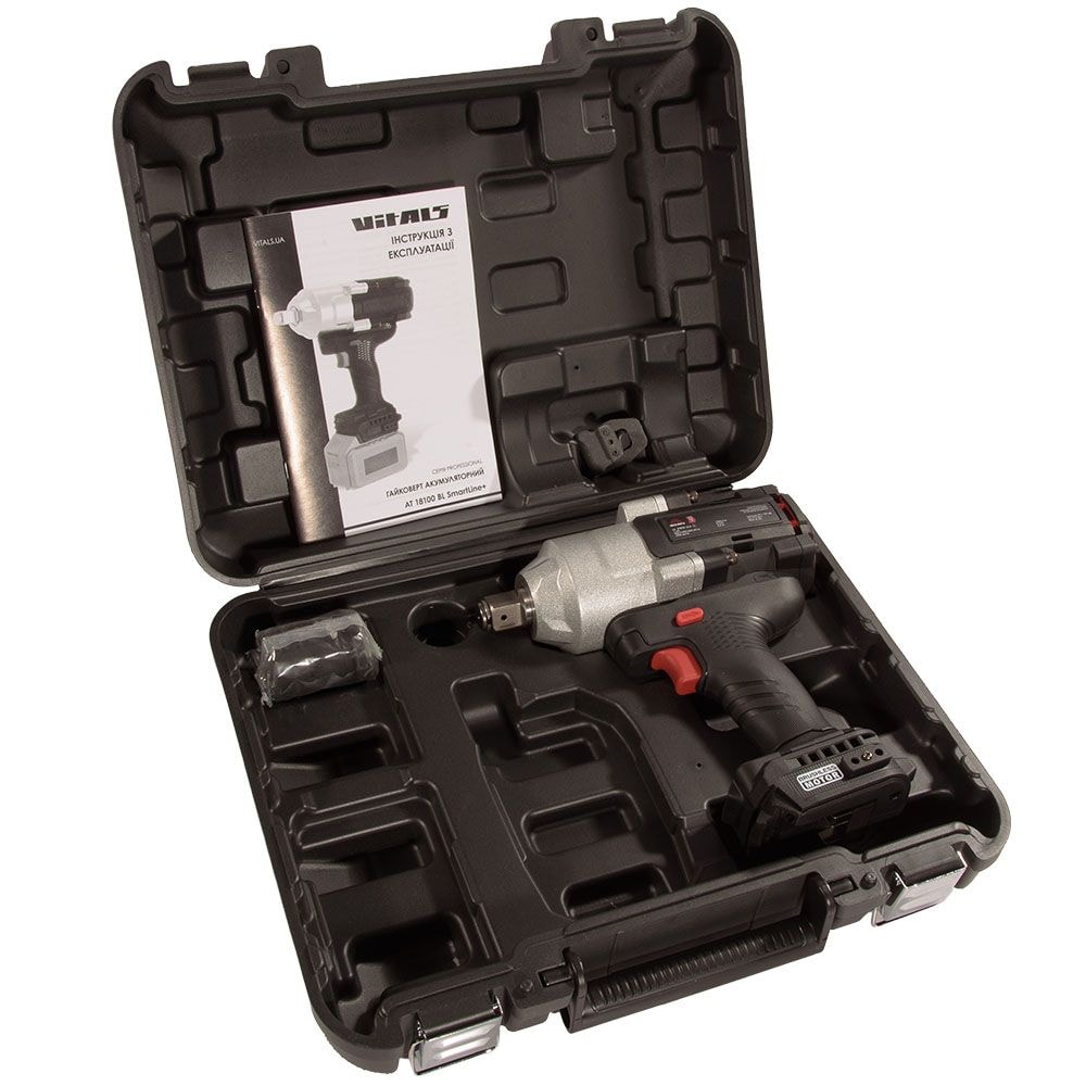Гайковерт акумуляторний Vitals Professional AT 18100 BL SmartLine+ 243525