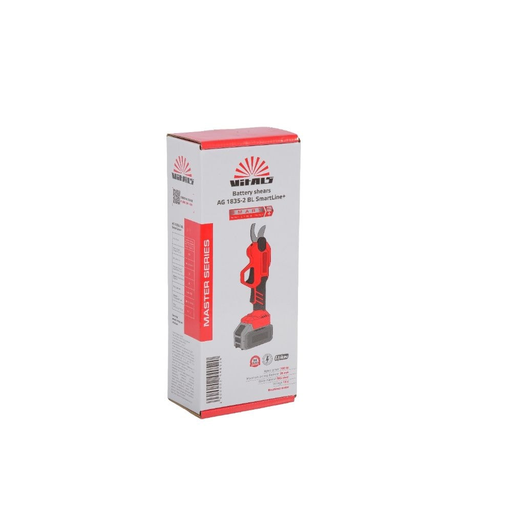 Секатор акумуляторний Vitals Master AG 1835-2 BL SmartLine+ 244052