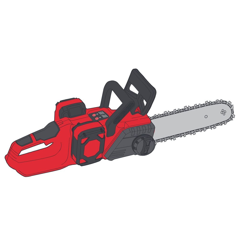 Пила ланцюгова акумуляторна Vitals AKZ 3640cs-10C BL Kit, безщітковий двигун Brushless, 2 АКБ, для саду та заготівлі дрів 256617