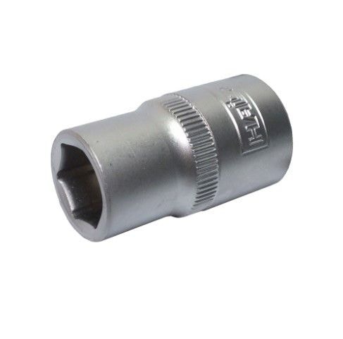 Головка торцева шестигранна 1/2" сатін 17мм*38мм ТМ HAISSER 73867