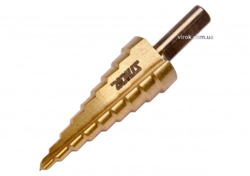 Свердло конічне ступінчасте титанове STHOR