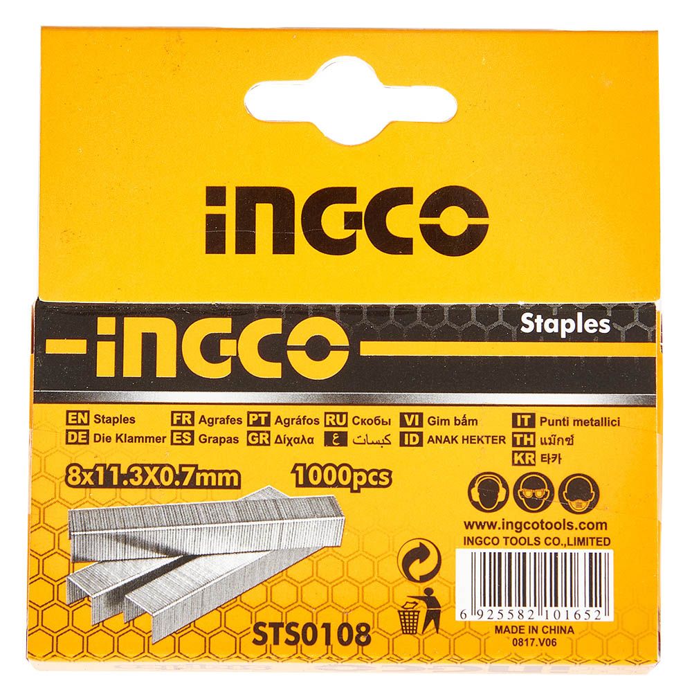Скоби для степлера INGCO STS0108