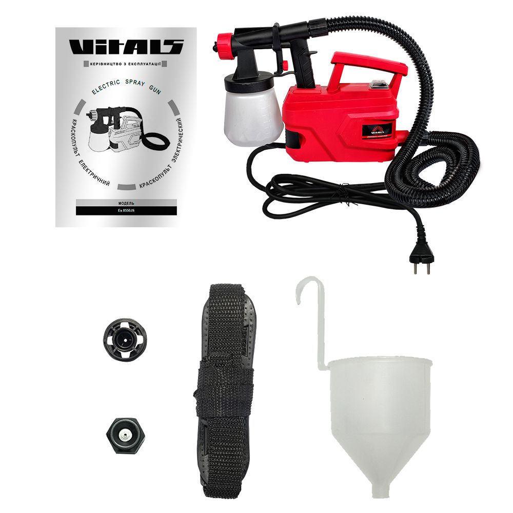 Комплектація фарбопульта Vitals Master Es 8550JS