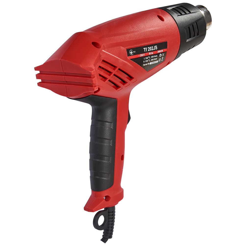 Будівельний фен Vitals Tf 202JS 52099 в руці