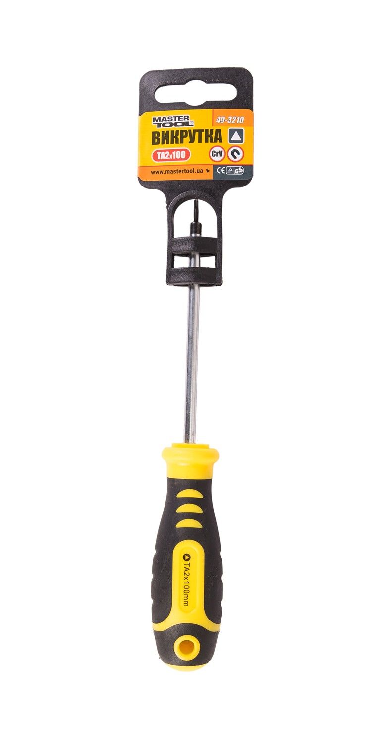Викрутка тригранна MasterTool 49-3210 TA2x100