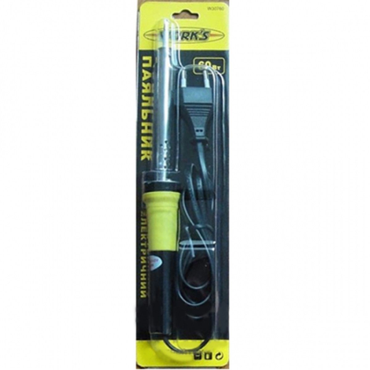 Паяльник 60W, двокомпонентна ручка Work's, W30760